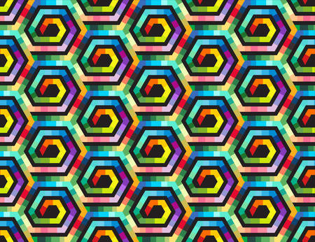 ethnic modern geometric seamless pattern ornament background print design