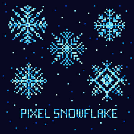 Christmas blue snowy abstract background. Design elementのイラスト素材