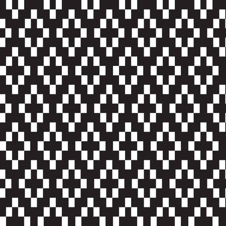 Geometric Squares seamless ornament. Abstract background.のイラスト素材