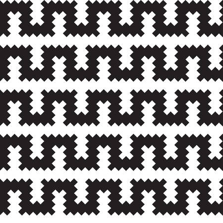 Geometric Squares seamless ornament. Abstract background. Vector Illustrationのイラスト素材