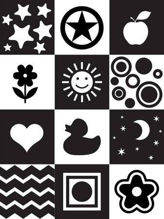 Newborn printable toyのイラスト素材