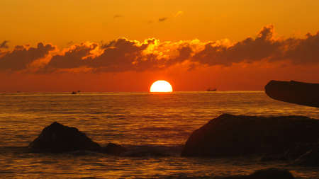 sea at songkhlaの写真素材