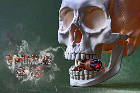Smoking kills 2の写真素材