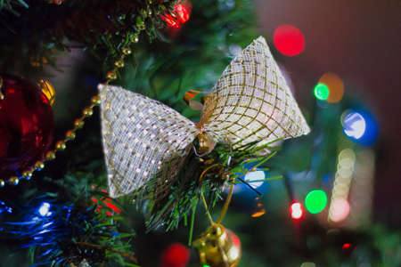 Christmas decoration winter background, toysの写真素材