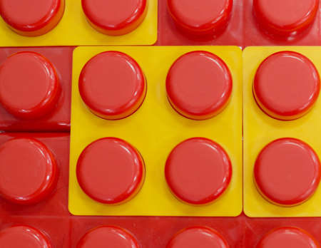 Yellow red background with circles