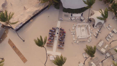 Wedding ceremony on the beach