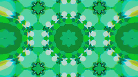 Abstract Colorful Painted Kaleidoscopic Graphic Background. Futuristic Psychedelic Hypnotic Backdrop...