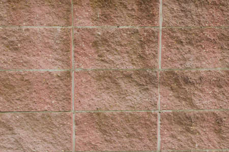 Texture of tiles on the ground with visible seams.の写真素材