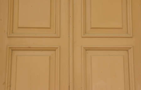 Texture of an old wooden door in an old house.の写真素材