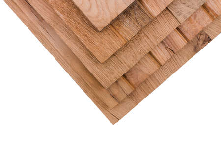Wooden isolated background texture, compound tree of different pieces
