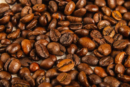 roasted coffee beans, can be used as a background