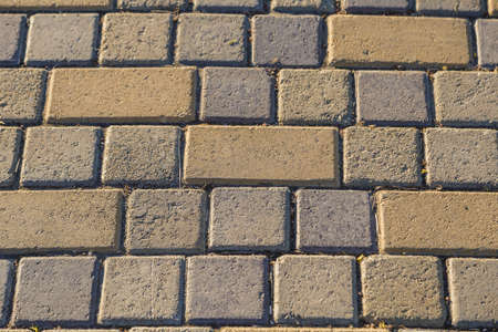 Sidewalk tiles with a new design, an exclusive product.