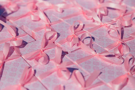 Wedding bonbonnieres for guests on the wedding day.の写真素材