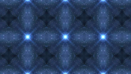 Designer abstract background with glowing individual shapes