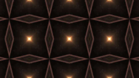 Designer abstract background with glowing individual shapes