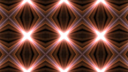 Designer abstract background with glowing individual shapes
