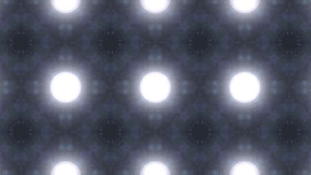 Designer abstract background with glowing individual shapes