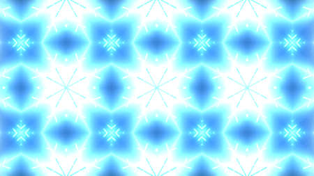 Designer abstract background with glowing individual shapes