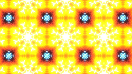 Designer abstract background with glowing individual shapes