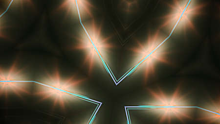 Abstract geometric kaleidoscope colored radiant background, color texture.