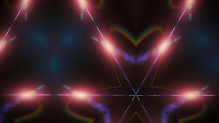 Abstract geometric kaleidoscope colored radiant background, color texture.