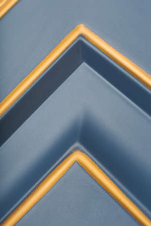 Background or concept of minimalist furniture facade for kitchen, furniture interior.