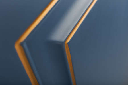 Background or concept of minimalist furniture facade for kitchen, furniture interior.の写真素材
