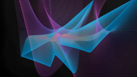 Designer abstract background of many lines connected to each other.