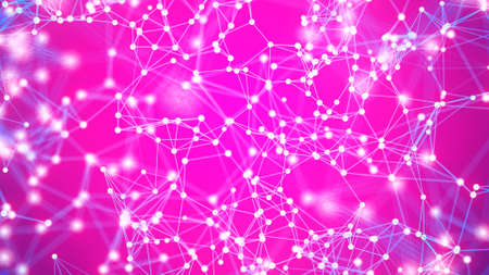 Beautiful geometric abstract background with color accents.の写真素材