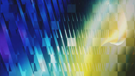 Beautiful geometric abstract background with color accents.