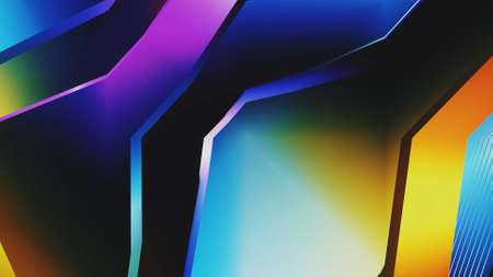 Beautiful geometric abstract background with color accents.