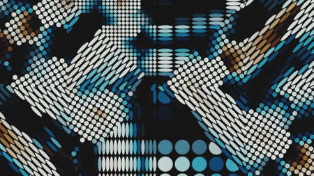 Beautiful geometric abstract background with color accents.