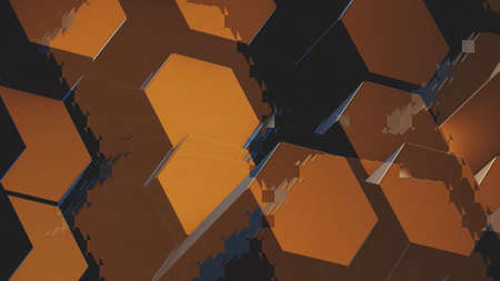 Beautiful geometric abstract background with color accents.の写真素材