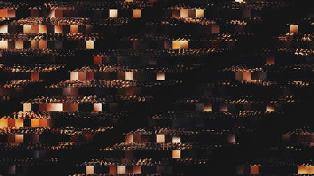 Beautiful geometric abstract background with color accents.