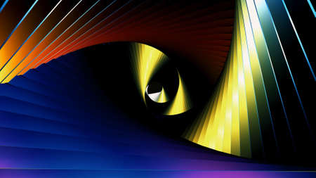 Beautiful geometric abstract background with color accents.