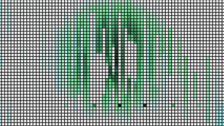 Beautiful geometric abstract background with color accents.