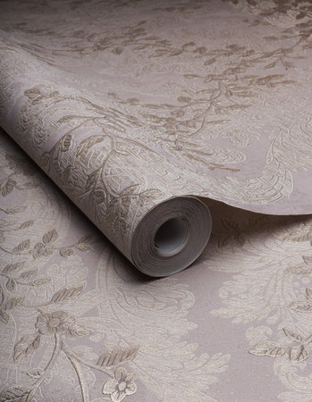 Large roll of wallpaper for the wall with a beautiful textureの写真素材