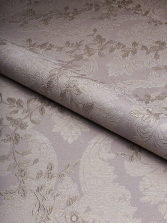 Large roll of wallpaper for the wall with a beautiful textureの写真素材