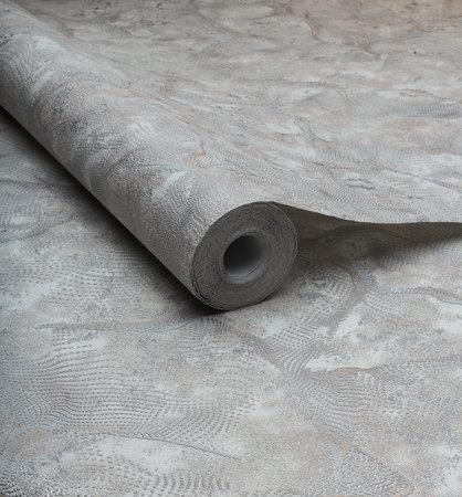 Large roll of wallpaper for the wall with a beautiful textureの写真素材