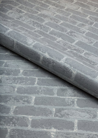 Large roll of wallpaper for the wall with a beautiful textureの写真素材