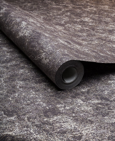 Large roll of wallpaper for the wall with a beautiful textureの写真素材