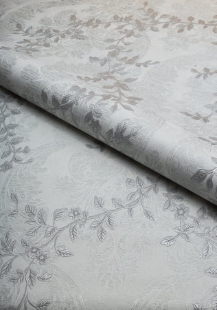 Large roll of wallpaper for the wall with a beautiful textureの写真素材