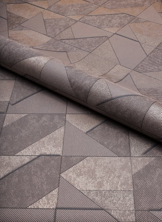 Large roll of wallpaper for the wall with a beautiful textureの写真素材