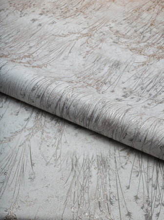 Large roll of wallpaper for the wall with a beautiful textureの写真素材
