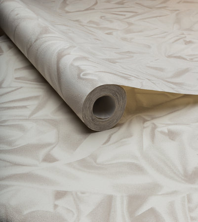 Large roll of wallpaper for the wall with a beautiful textureの写真素材