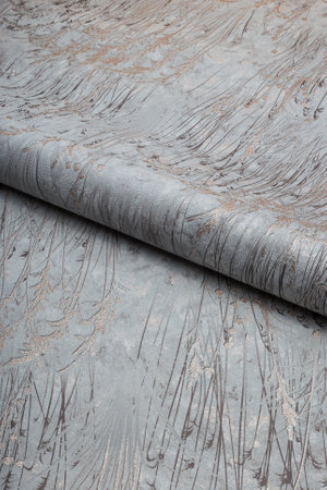 Large roll of wallpaper for the wall with a beautiful textureの写真素材