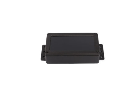 Modern electronic device on white backgroundの写真素材