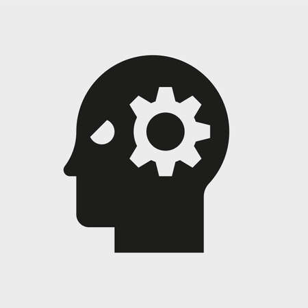 Android or robot. Simple vector icon or pictogramのイラスト素材
