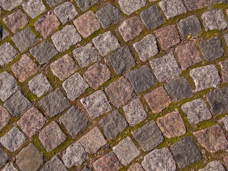 Cobbles of Vasilievsky Islandの写真素材