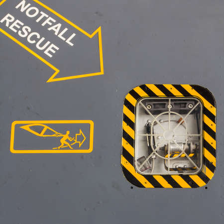 rescue of aircraftの写真素材